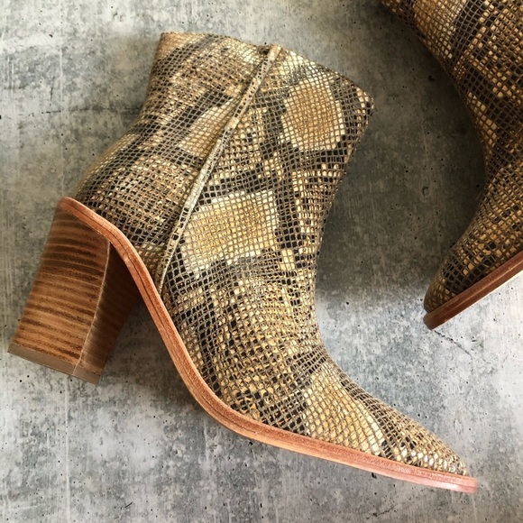 Free People Barclay Snake Western Boots - Picture 4 of 7